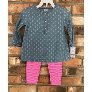 Carter’s 2 piece outfit.   18M